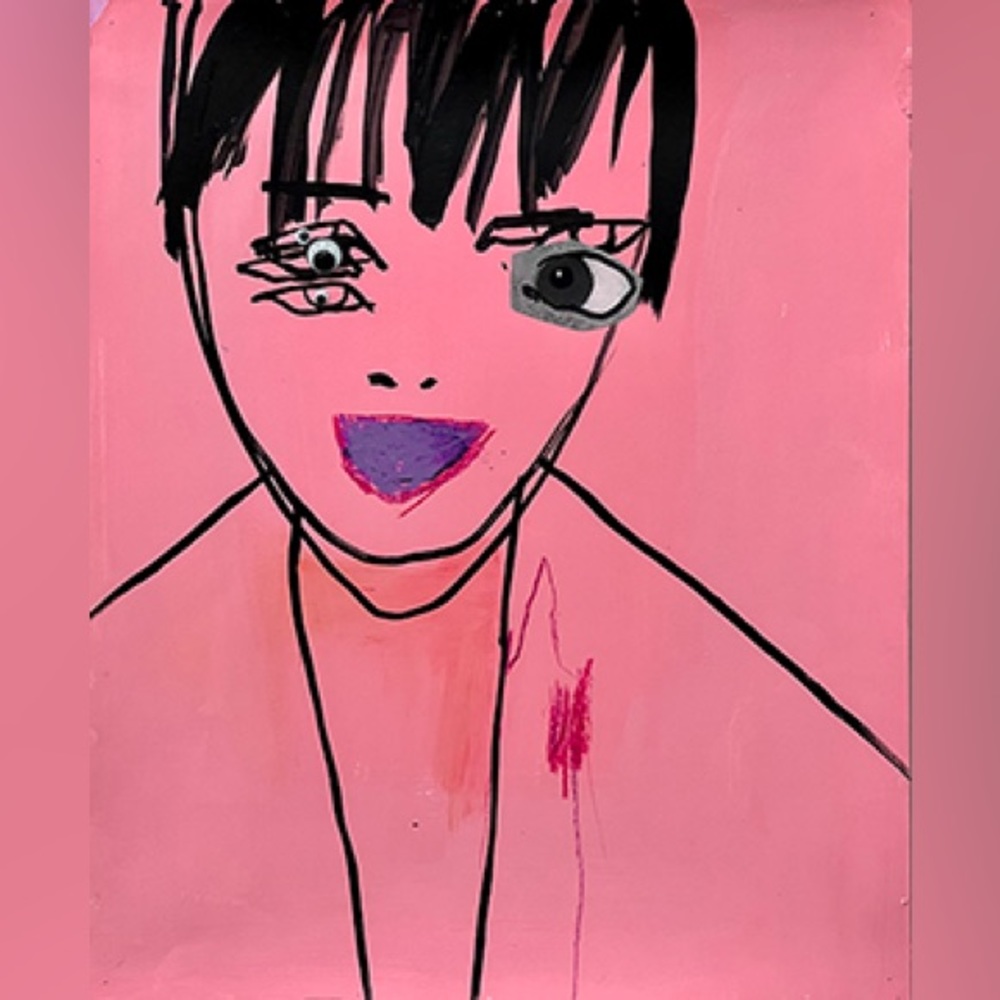 Original Artwork “Happy AF”
